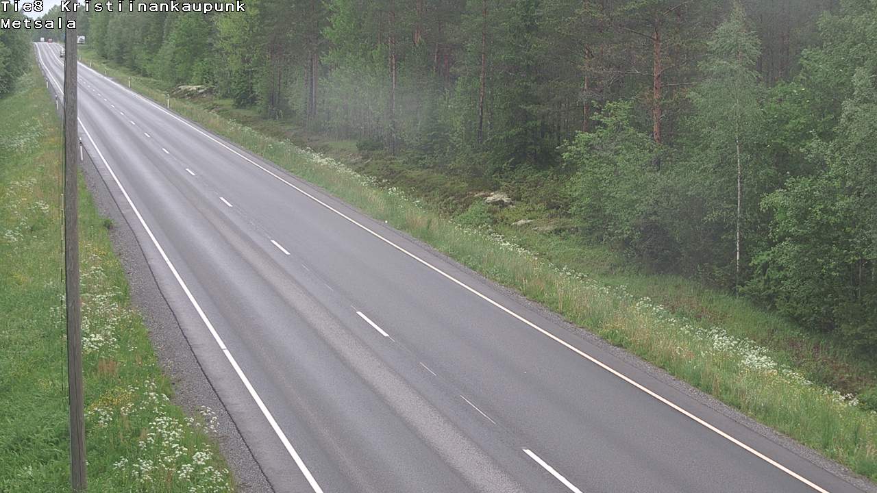 Kelikamerat Kuva Tie 8 Kristiinankaupunki, Metsälä, Kristiinankaupunki, Pohjanmaa