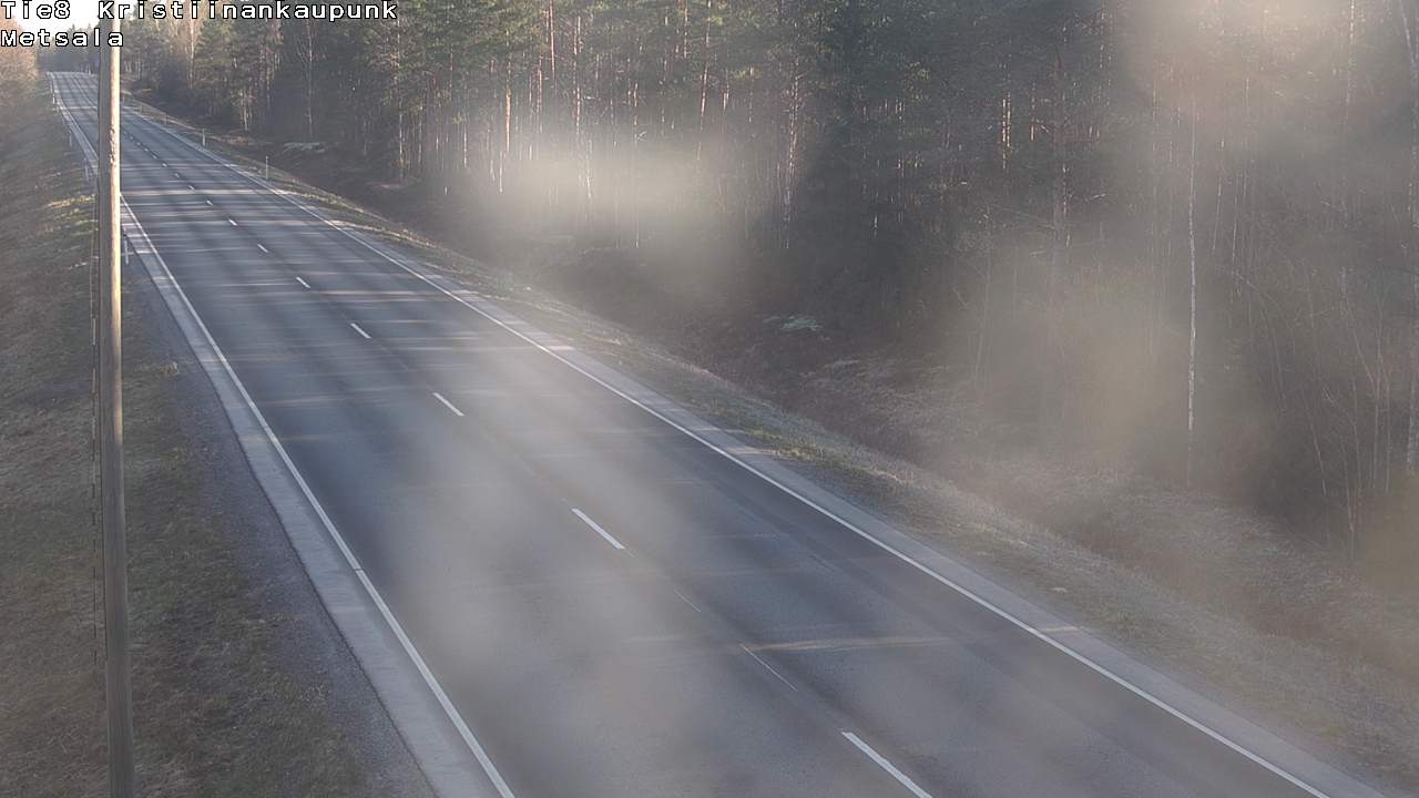 Weather Camera Image Väg 8 Kristinestad, Ömossa, Kristiinankaupunki, Pohjanmaa