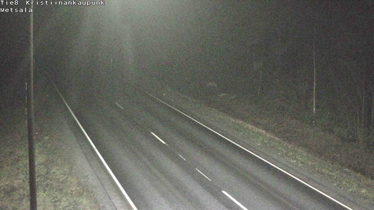 Weather Camera Image Väg 8 Kristinestad, Ömossa, Kristiinankaupunki, Pohjanmaa