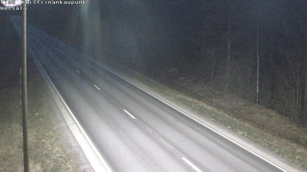 Weather Camera Image Road 8 Kristiinankaupunki Metsälä, Kristiinankaupunki, Pohjanmaa