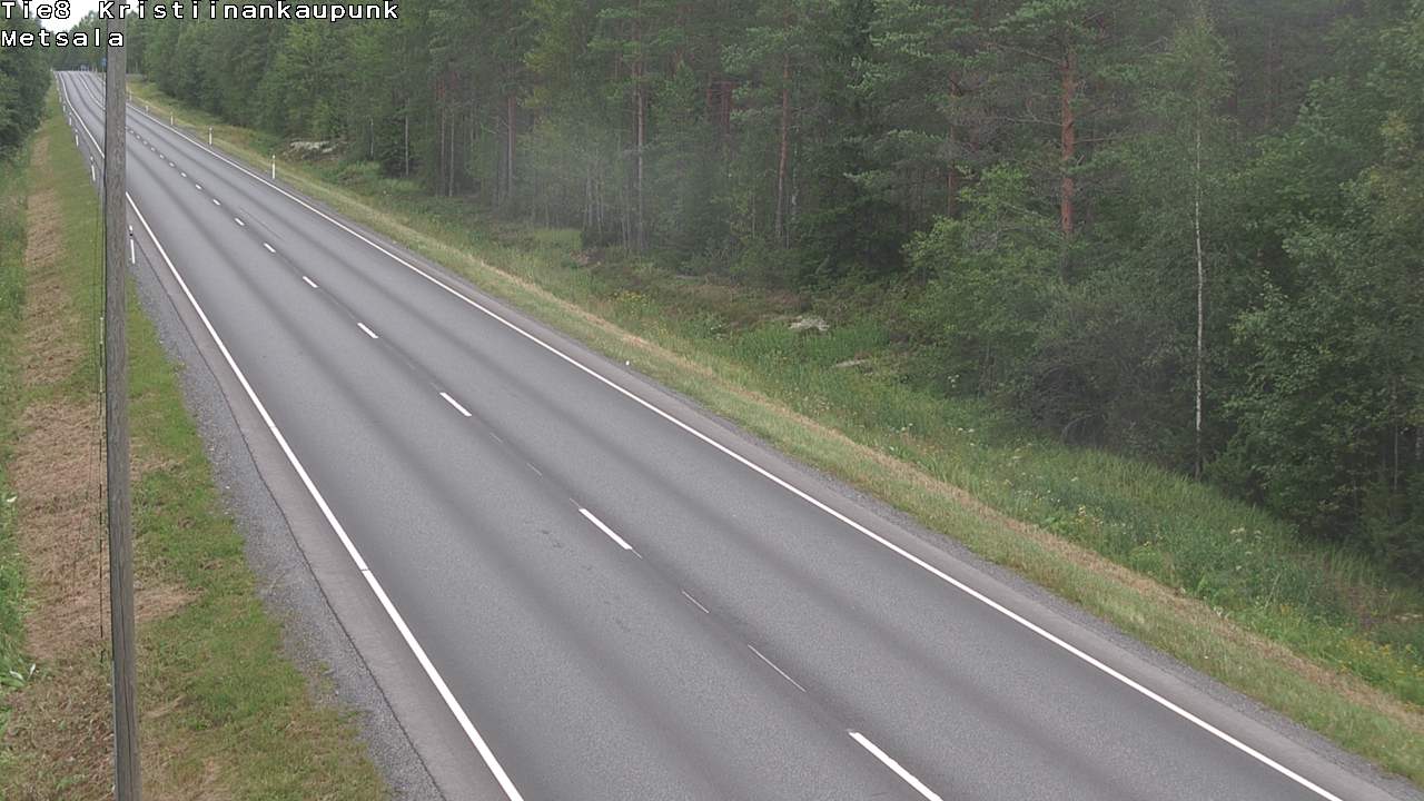 Kelikamerat Kuva Tie 8 Kristiinankaupunki, Metsälä, Kristiinankaupunki, Pohjanmaa