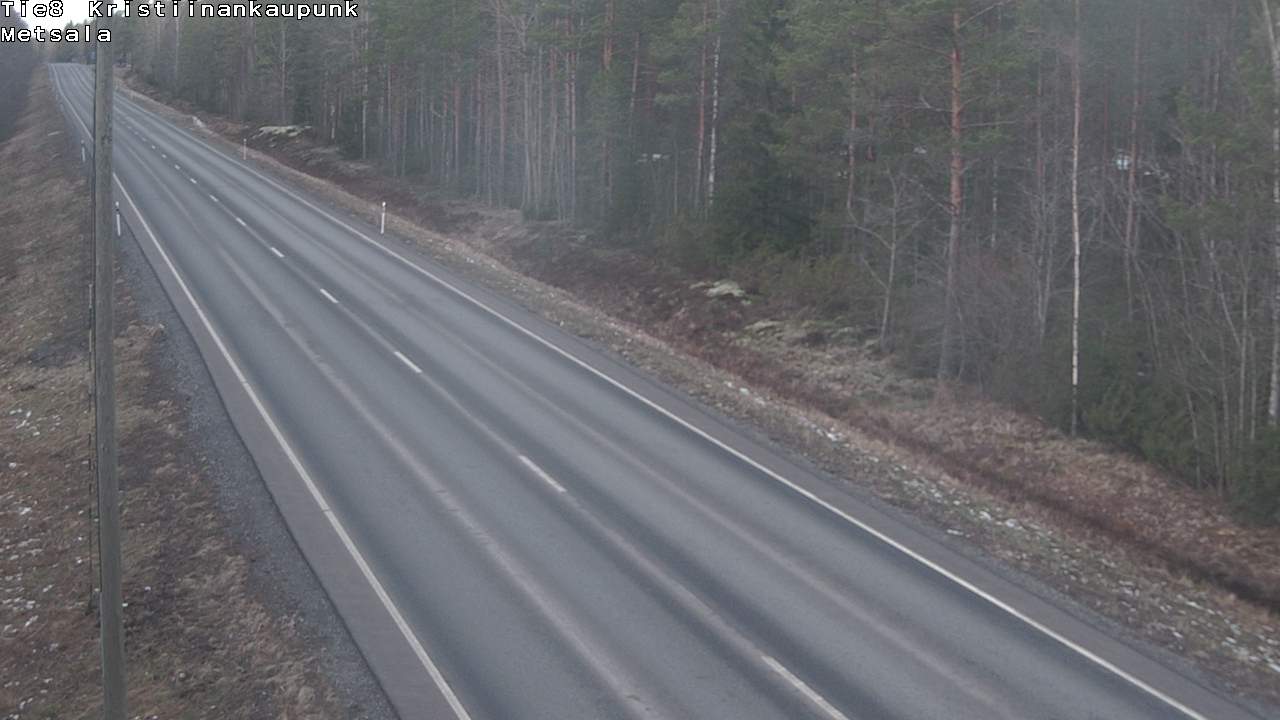 Kelikamerat Kuva Tie 8 Kristiinankaupunki, Metsälä, Kristiinankaupunki, Pohjanmaa