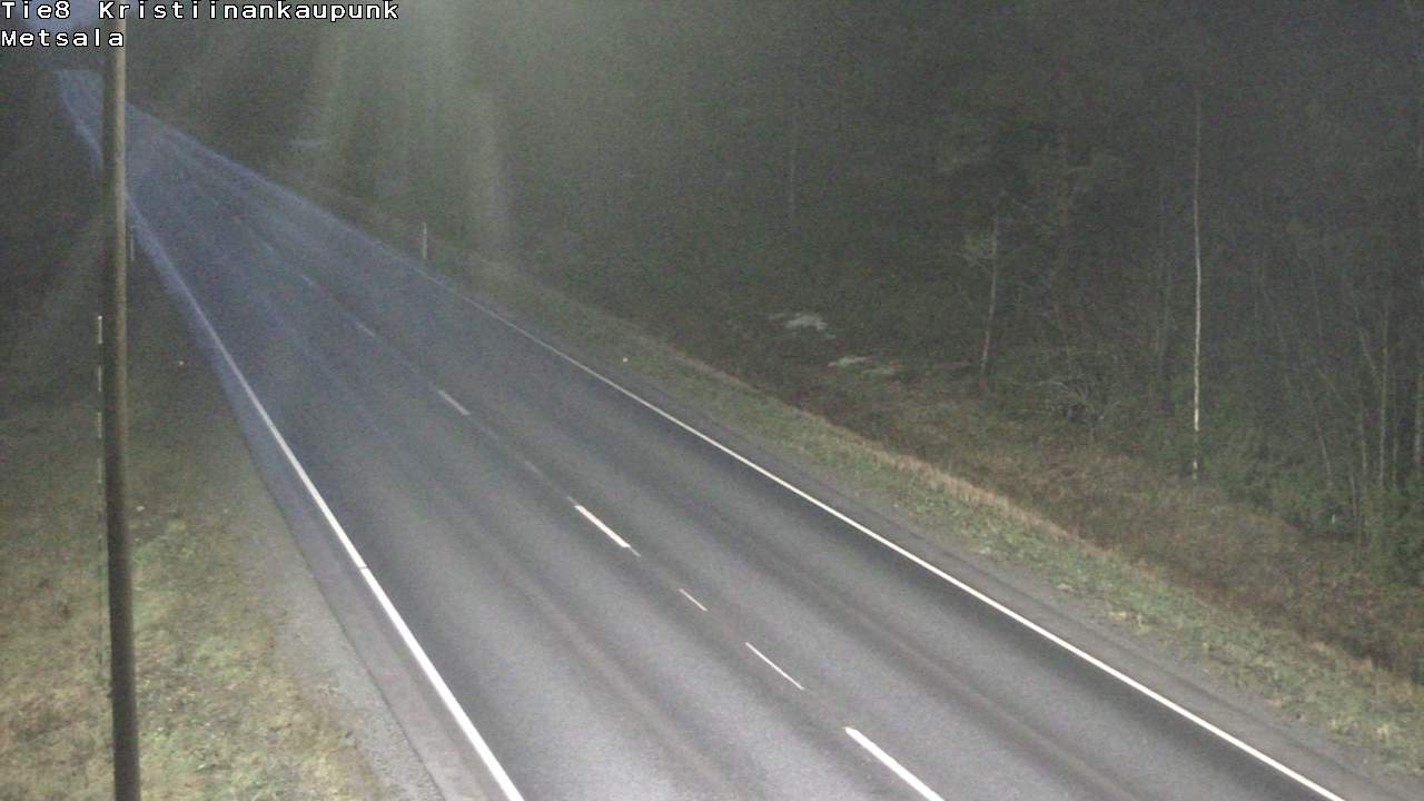 Weather Camera Image Väg 8 Kristinestad, Ömossa, Kristiinankaupunki, Pohjanmaa