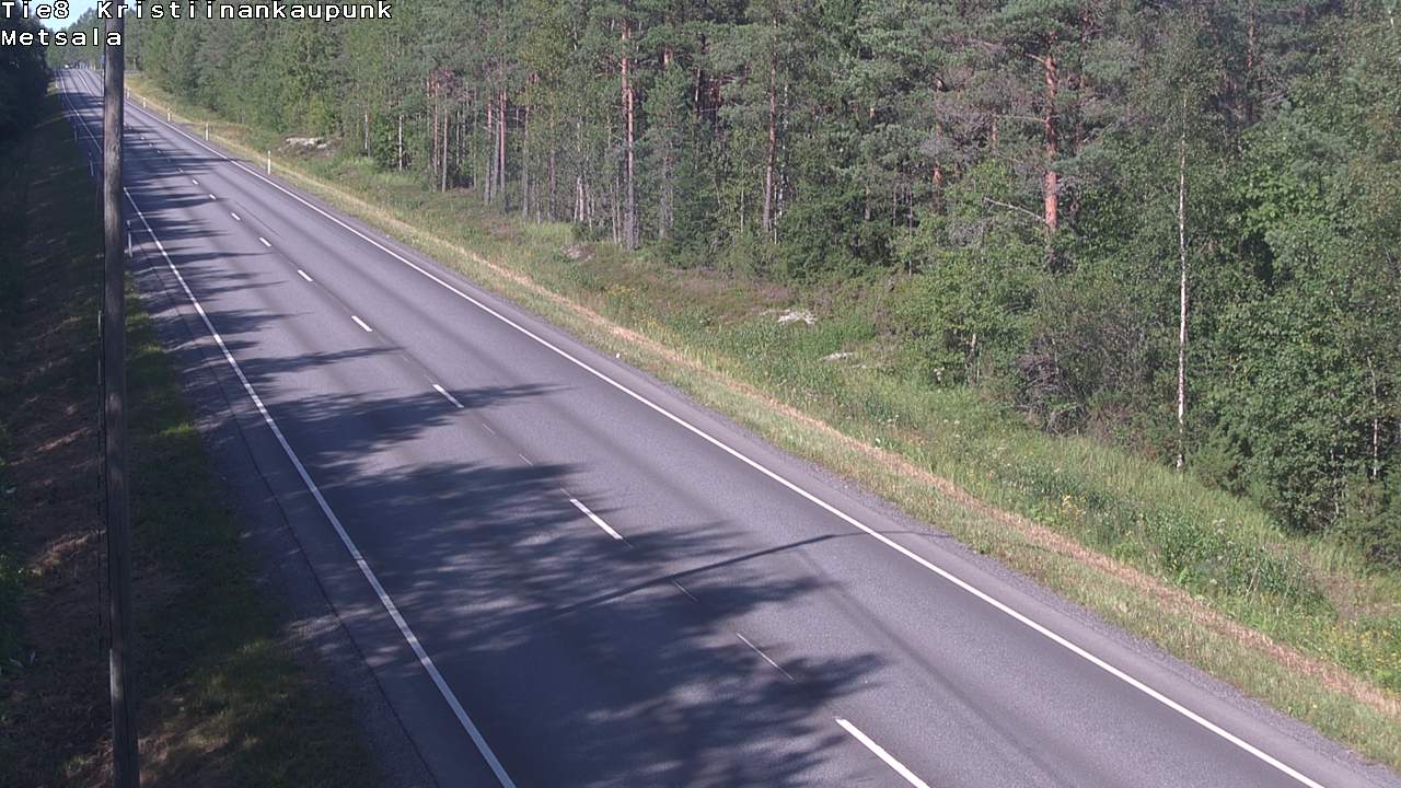 Kelikamerat Kuva Tie 8 Kristiinankaupunki, Metsälä, Kristiinankaupunki, Pohjanmaa