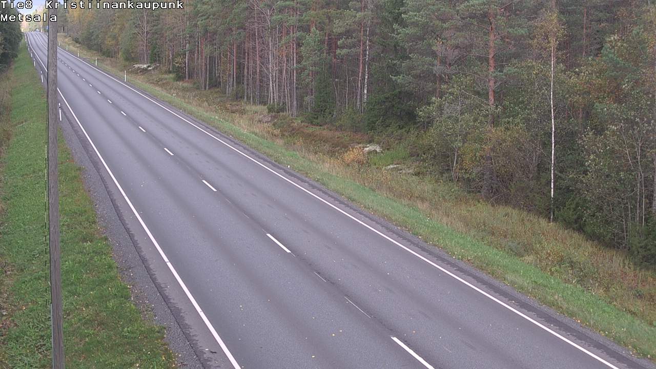 Kelikamerat Kuva Tie 8 Kristiinankaupunki, Metsälä, Kristiinankaupunki, Pohjanmaa