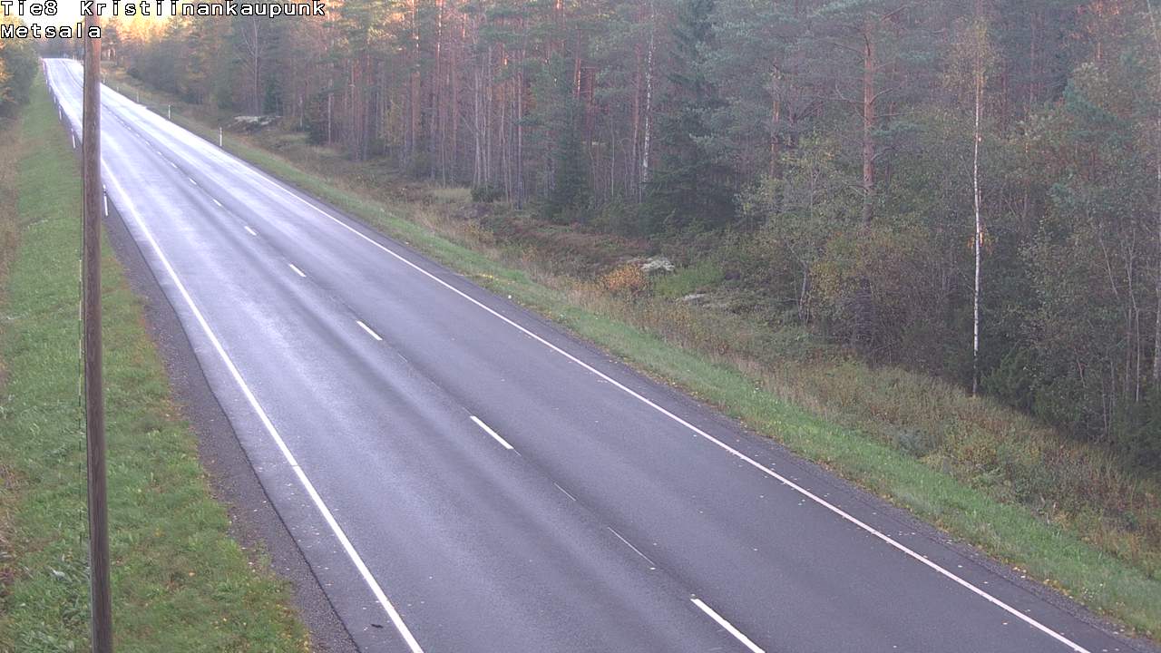 Weather Camera Image Väg 8 Kristinestad, Ömossa, Kristiinankaupunki, Pohjanmaa