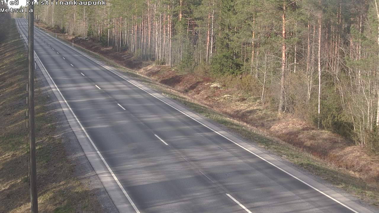 Weather Camera Image Väg 8 Kristinestad, Ömossa, Kristiinankaupunki, Pohjanmaa