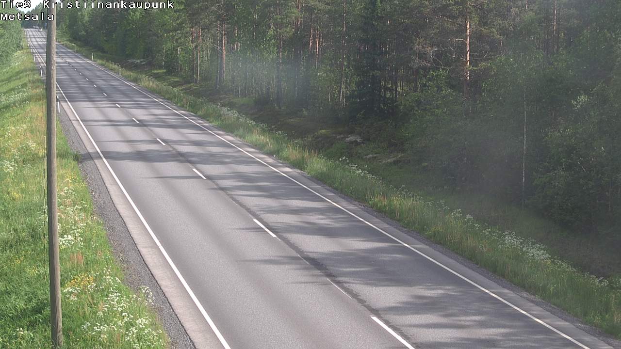 Weather Camera Image Väg 8 Kristinestad, Ömossa, Kristiinankaupunki, Pohjanmaa