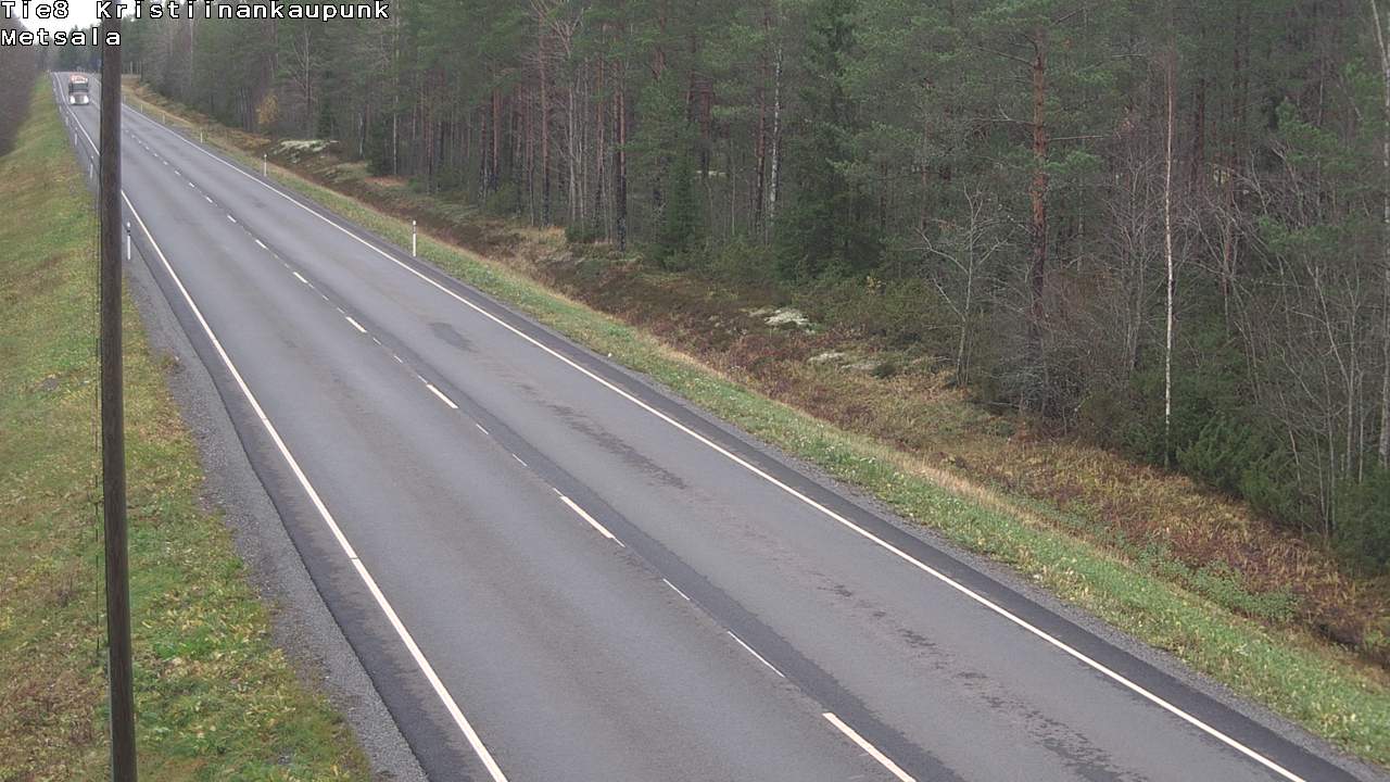 Kelikamerat Kuva Tie 8 Kristiinankaupunki, Metsälä, Kristiinankaupunki, Pohjanmaa