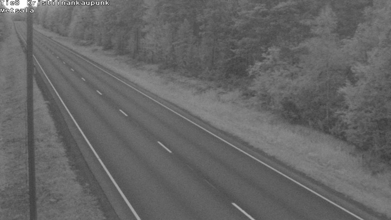 Weather Camera Image Road 8 Kristiinankaupunki Metsälä, Kristiinankaupunki, Pohjanmaa