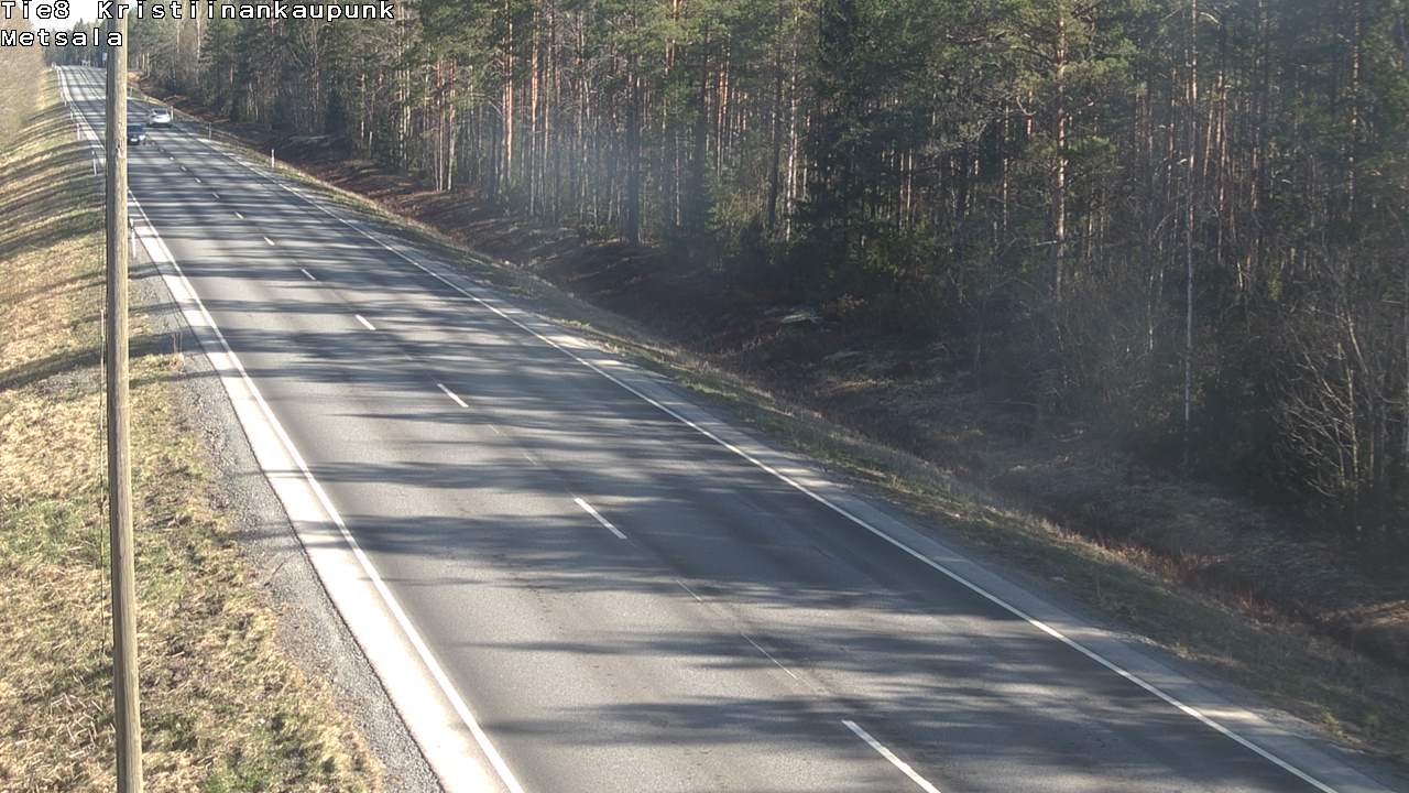 Weather Camera Image Väg 8 Kristinestad, Ömossa, Kristiinankaupunki, Pohjanmaa
