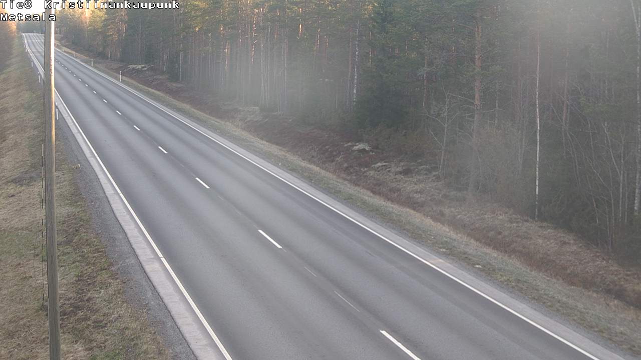 Weather Camera Image Väg 8 Kristinestad, Ömossa, Kristiinankaupunki, Pohjanmaa