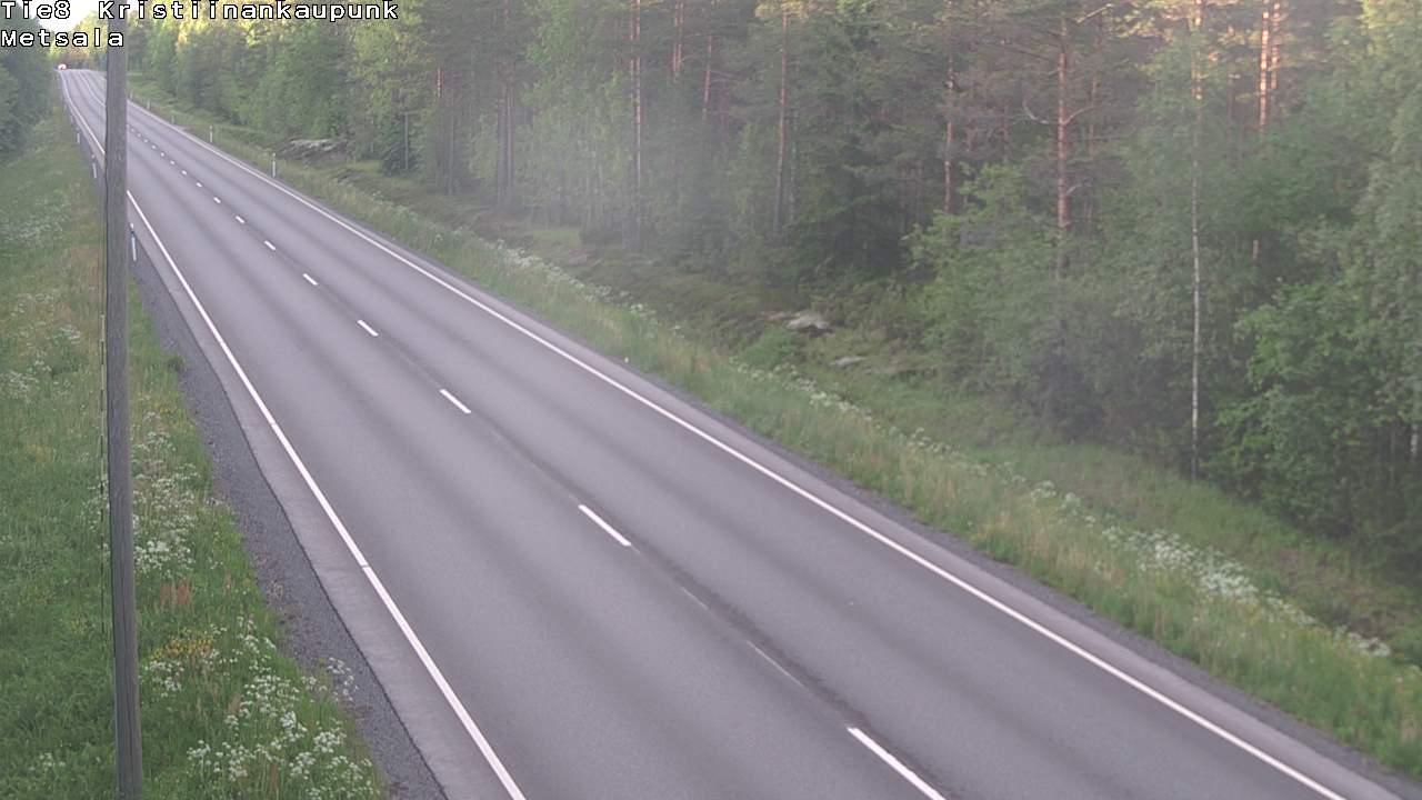 Kelikamerat Kuva Tie 8 Kristiinankaupunki, Metsälä, Kristiinankaupunki, Pohjanmaa