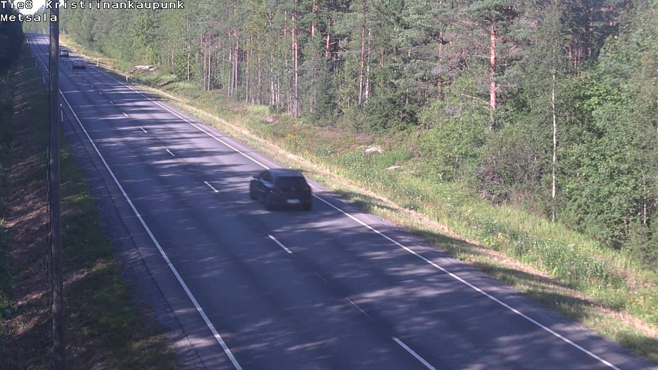 Kelikamerat Kuva Tie 8 Kristiinankaupunki, Metsälä, Kristiinankaupunki, Pohjanmaa