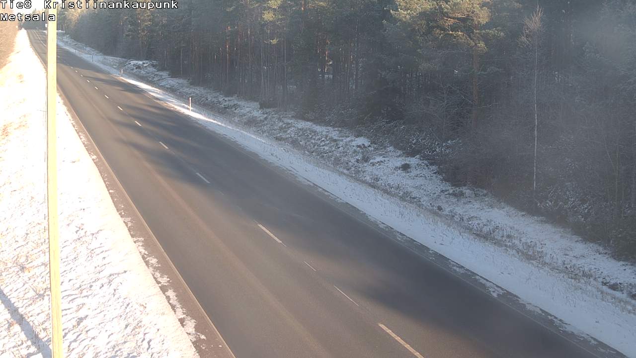 Kelikamerat Kuva Tie 8 Kristiinankaupunki, Metsälä, Kristiinankaupunki, Pohjanmaa