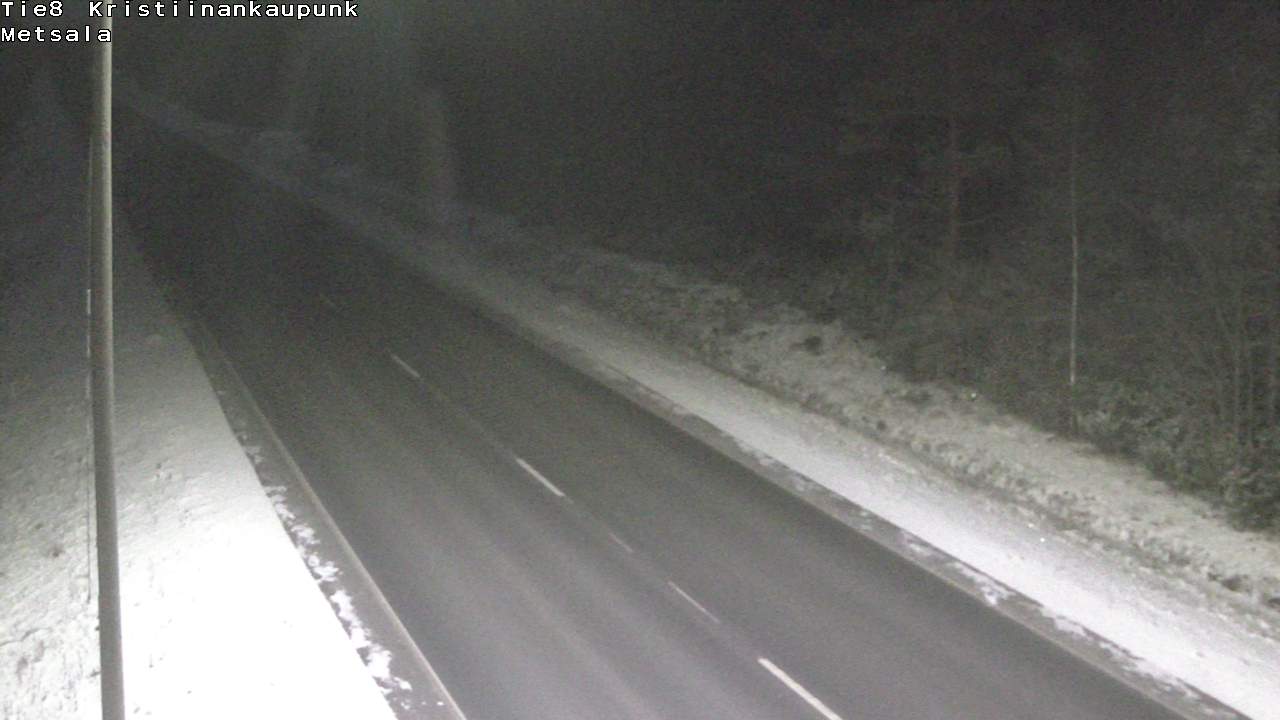 Weather Camera Image Road 8 Kristiinankaupunki Metsälä, Kristiinankaupunki, Pohjanmaa