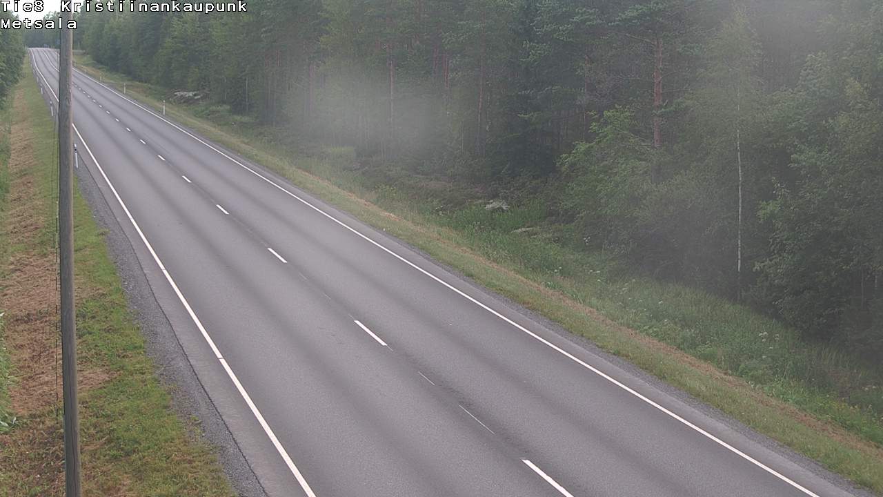 Kelikamerat Kuva Tie 8 Kristiinankaupunki, Metsälä, Kristiinankaupunki, Pohjanmaa