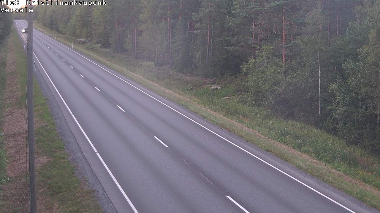 Kelikamerat Kuva Tie 8 Kristiinankaupunki, Metsälä, Kristiinankaupunki, Pohjanmaa