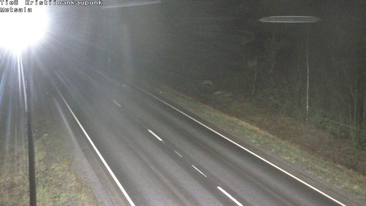 Weather Camera Image Väg 8 Kristinestad, Ömossa, Kristiinankaupunki, Pohjanmaa