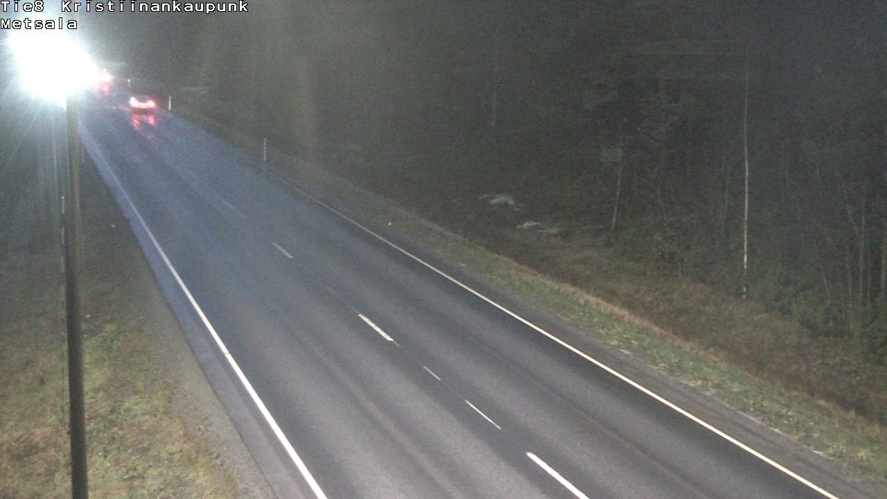Weather Camera Image Väg 8 Kristinestad, Ömossa, Kristiinankaupunki, Pohjanmaa