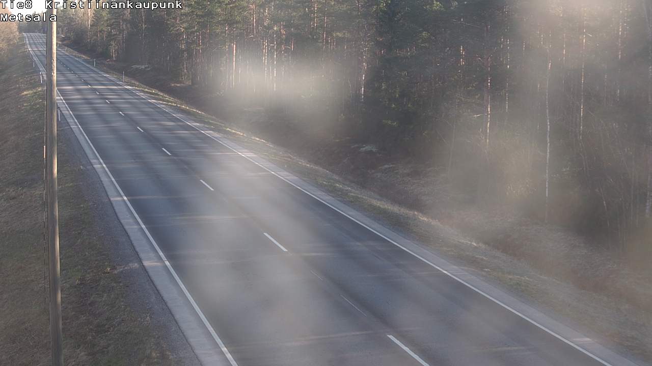 Weather Camera Image Väg 8 Kristinestad, Ömossa, Kristiinankaupunki, Pohjanmaa