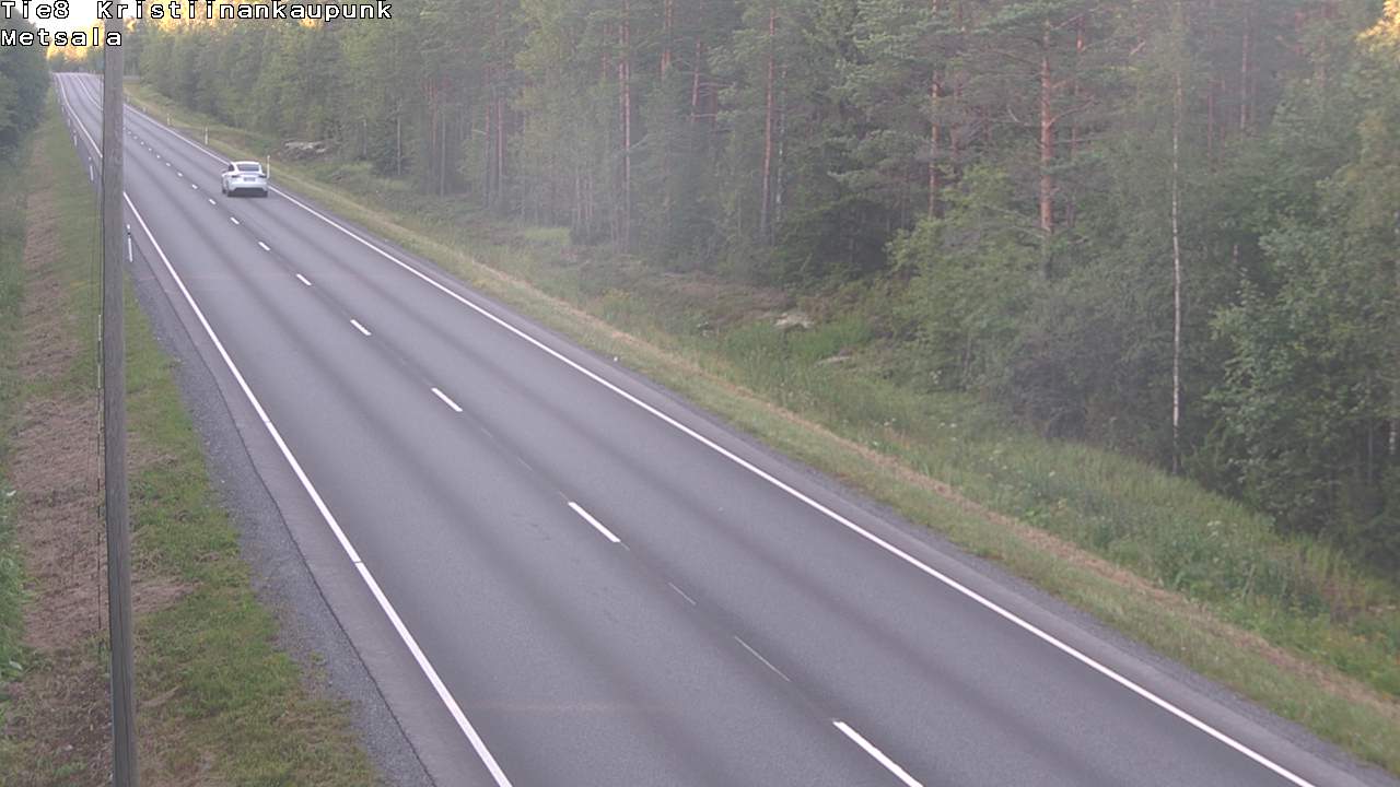 Kelikamerat Kuva Tie 8 Kristiinankaupunki, Metsälä, Kristiinankaupunki, Pohjanmaa