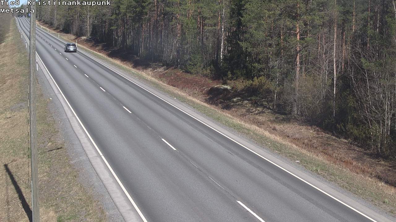 Weather Camera Image Väg 8 Kristinestad, Ömossa, Kristiinankaupunki, Pohjanmaa