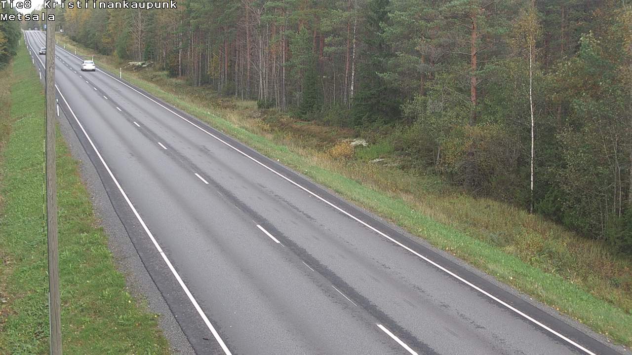 Kelikamerat Kuva Tie 8 Kristiinankaupunki, Metsälä, Kristiinankaupunki, Pohjanmaa