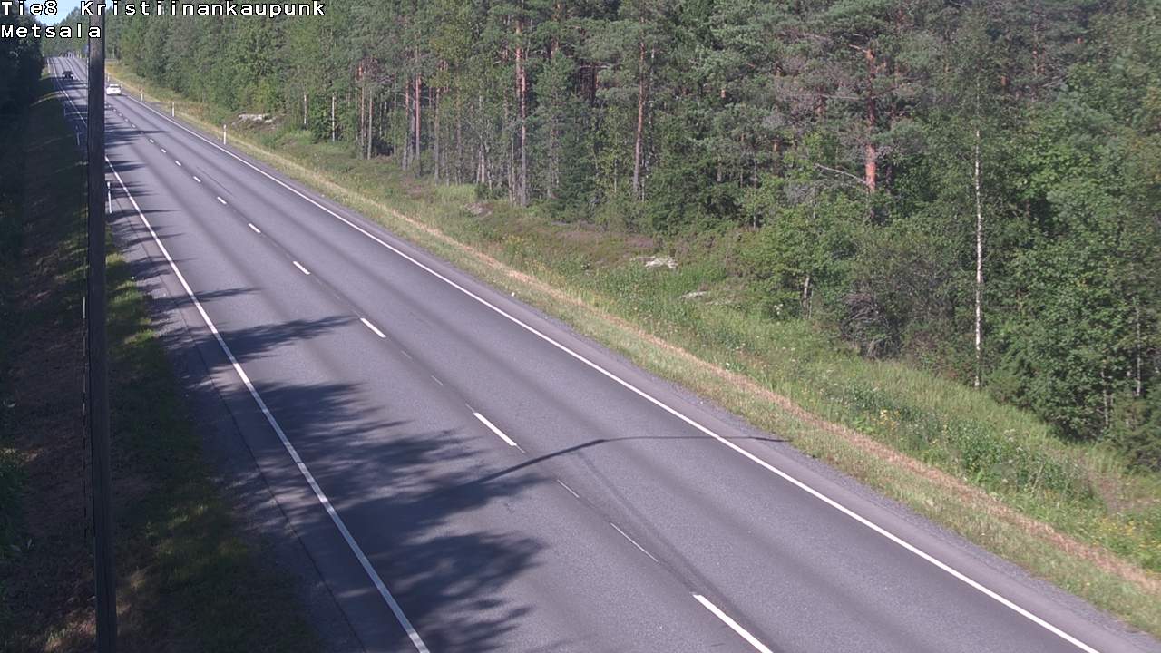 Kelikamerat Kuva Tie 8 Kristiinankaupunki, Metsälä, Kristiinankaupunki, Pohjanmaa