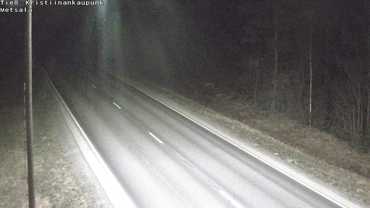 Weather Camera Image Road 8 Kristiinankaupunki Metsälä, Kristiinankaupunki, Pohjanmaa