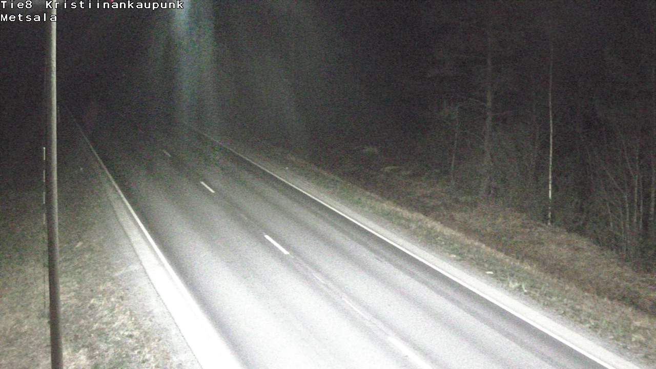 Weather Camera Image Road 8 Kristiinankaupunki Metsälä, Kristiinankaupunki, Pohjanmaa