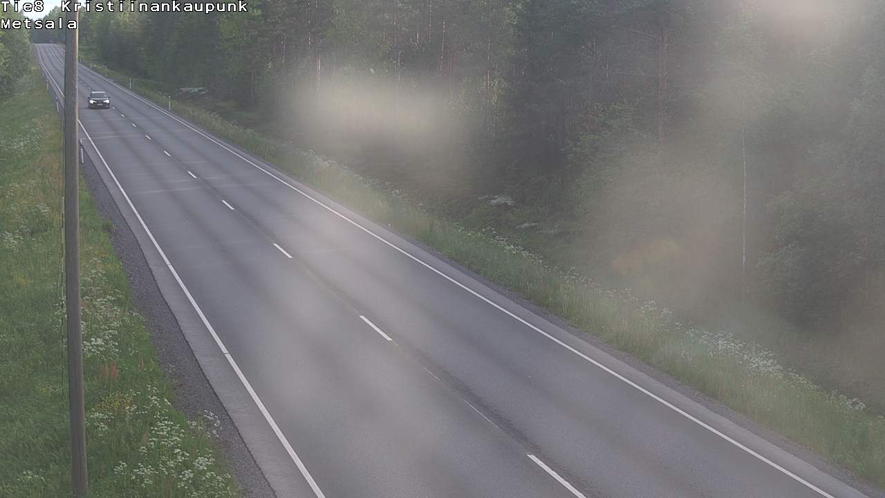 Kelikamerat Kuva Tie 8 Kristiinankaupunki, Metsälä, Kristiinankaupunki, Pohjanmaa