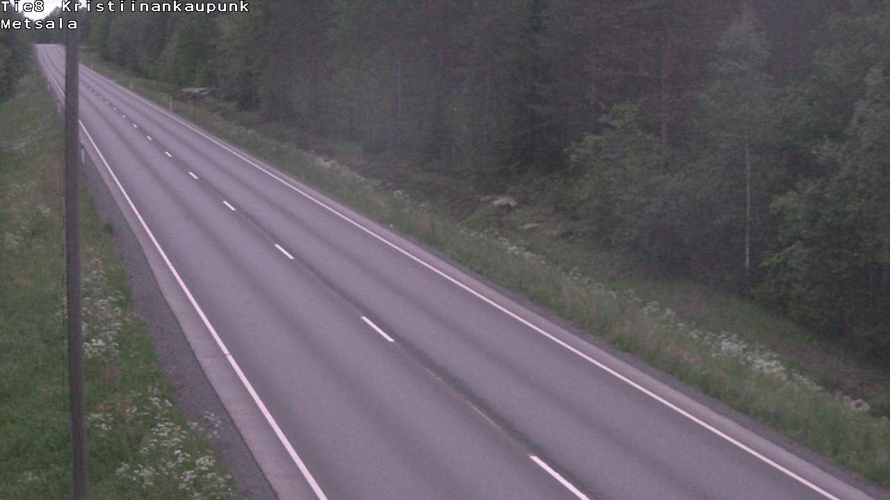 Kelikamerat Kuva Tie 8 Kristiinankaupunki, Metsälä, Kristiinankaupunki, Pohjanmaa