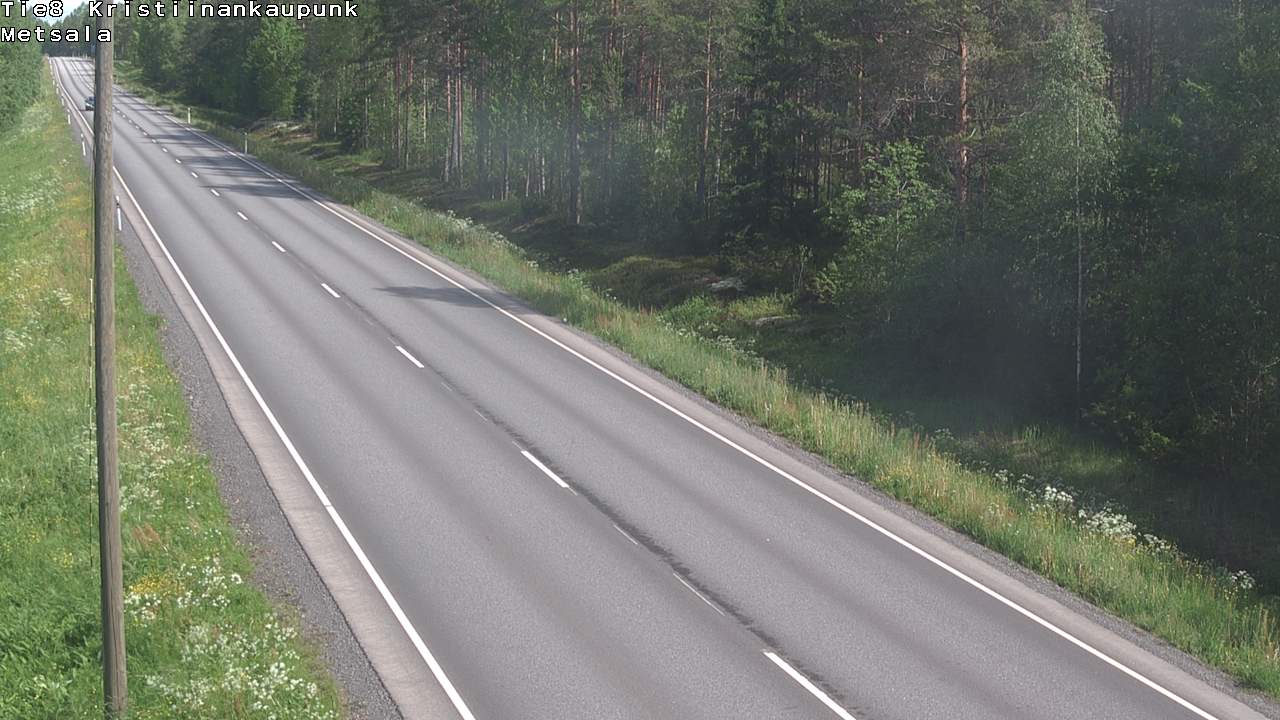 Weather Camera Image Väg 8 Kristinestad, Ömossa, Kristiinankaupunki, Pohjanmaa