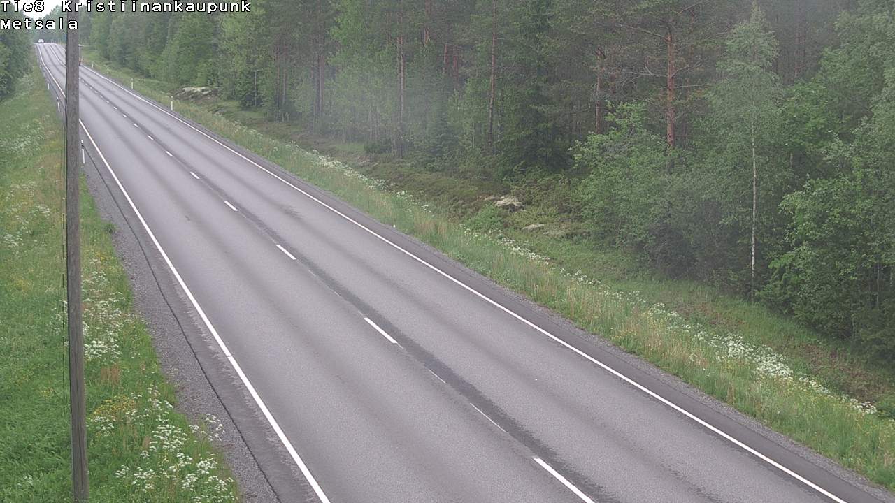 Kelikamerat Kuva Tie 8 Kristiinankaupunki, Metsälä, Kristiinankaupunki, Pohjanmaa