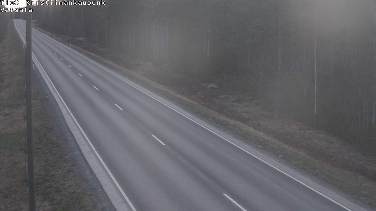 Kelikamerat Kuva Tie 8 Kristiinankaupunki, Metsälä, Kristiinankaupunki, Pohjanmaa