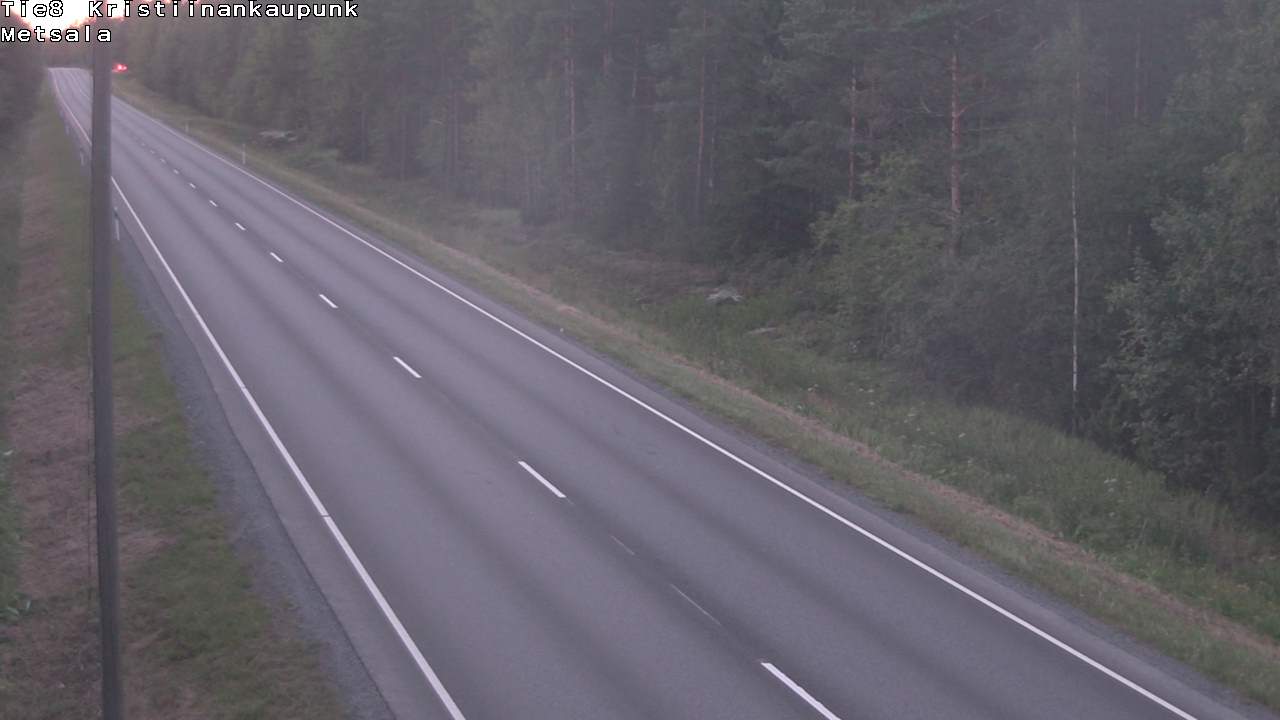 Kelikamerat Kuva Tie 8 Kristiinankaupunki, Metsälä, Kristiinankaupunki, Pohjanmaa