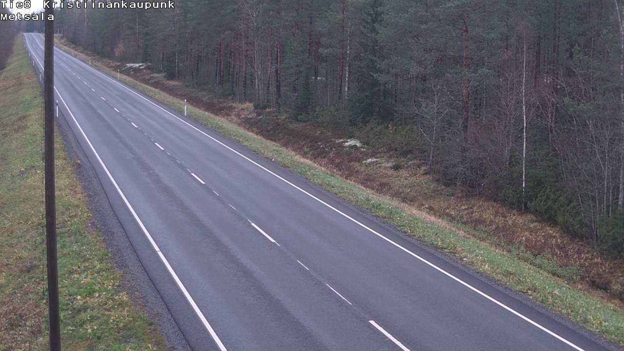 Kelikamerat Kuva Tie 8 Kristiinankaupunki, Metsälä, Kristiinankaupunki, Pohjanmaa