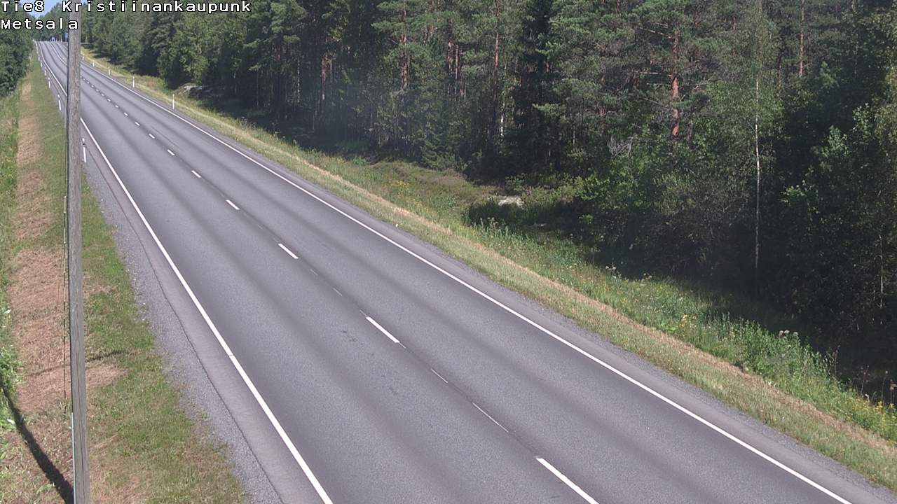 Kelikamerat Kuva Tie 8 Kristiinankaupunki, Metsälä, Kristiinankaupunki, Pohjanmaa