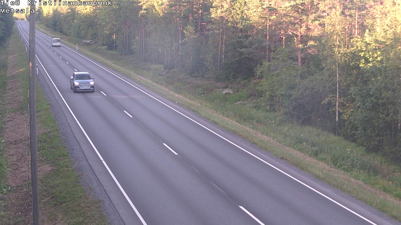Kelikamerat Kuva Tie 8 Kristiinankaupunki, Metsälä, Kristiinankaupunki, Pohjanmaa