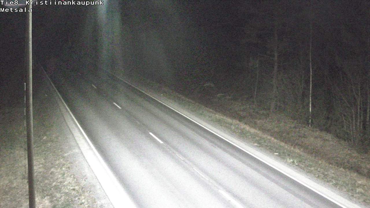 Weather Camera Image Road 8 Kristiinankaupunki Metsälä, Kristiinankaupunki, Pohjanmaa