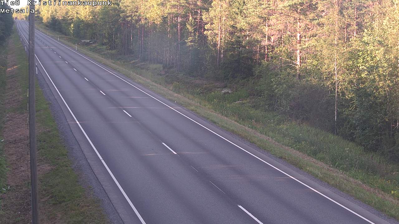 Kelikamerat Kuva Tie 8 Kristiinankaupunki, Metsälä, Kristiinankaupunki, Pohjanmaa