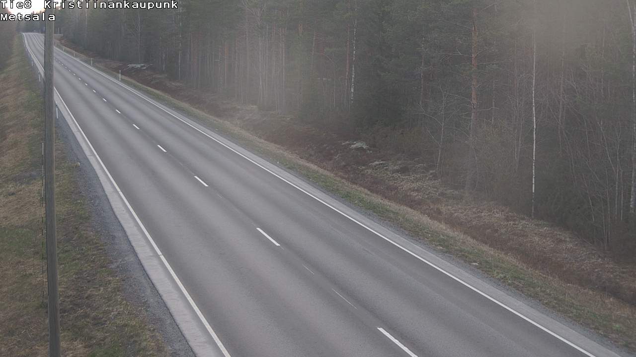 Kelikamerat Kuva Tie 8 Kristiinankaupunki, Metsälä, Kristiinankaupunki, Pohjanmaa