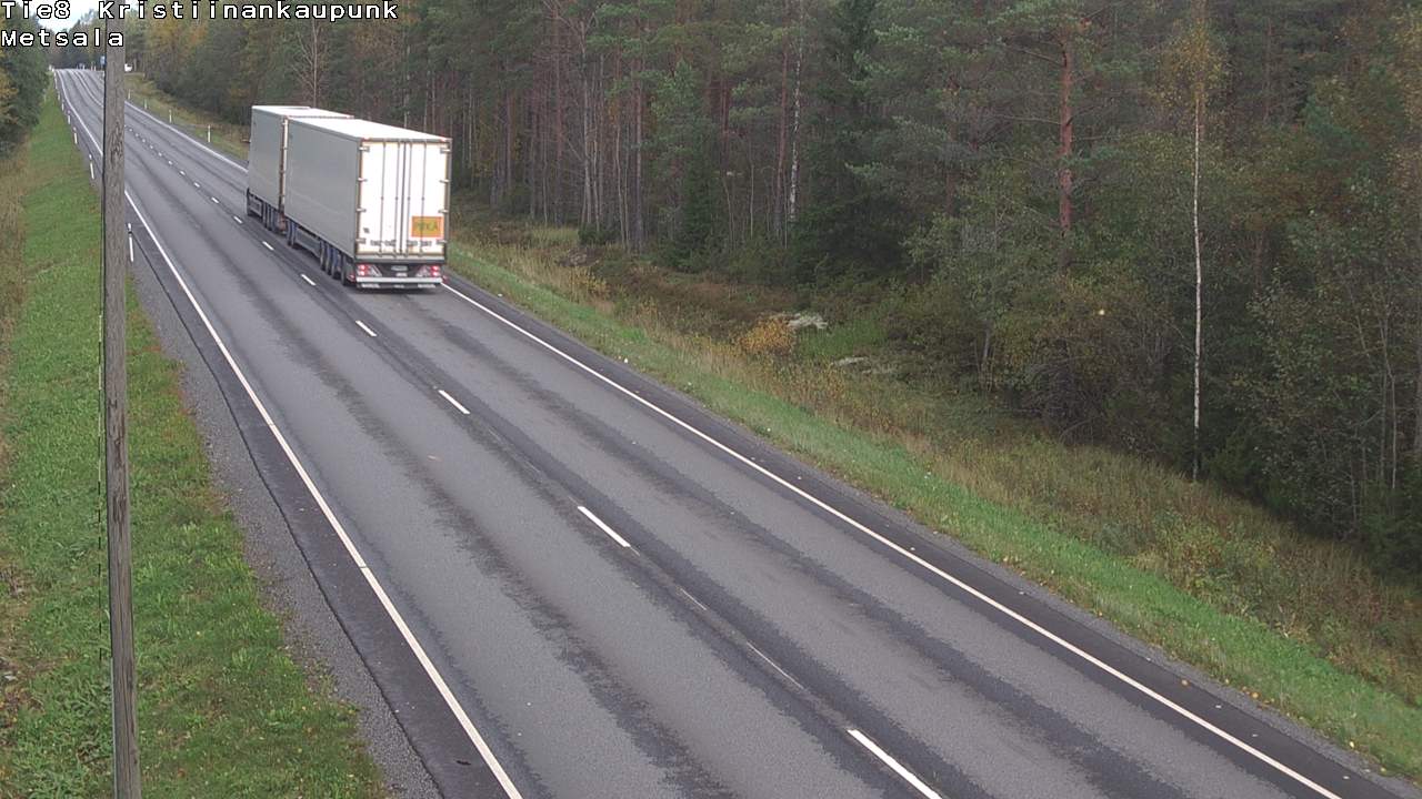 Kelikamerat Kuva Tie 8 Kristiinankaupunki, Metsälä, Kristiinankaupunki, Pohjanmaa