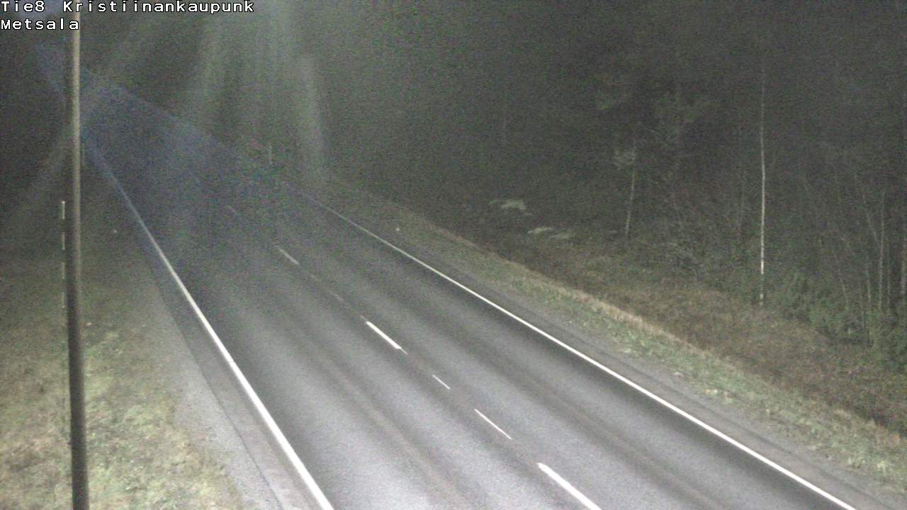 Weather Camera Image Väg 8 Kristinestad, Ömossa, Kristiinankaupunki, Pohjanmaa