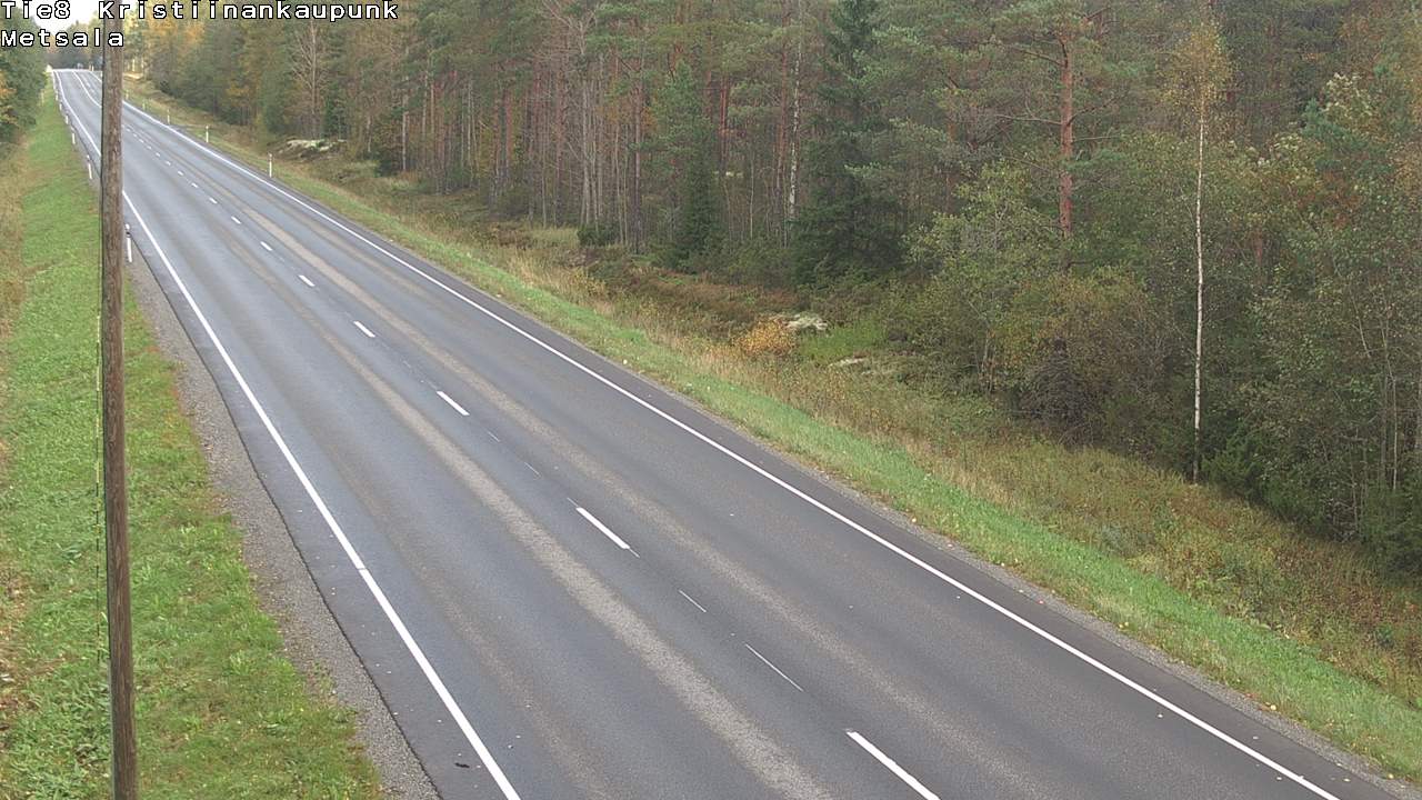 Kelikamerat Kuva Tie 8 Kristiinankaupunki, Metsälä, Kristiinankaupunki, Pohjanmaa