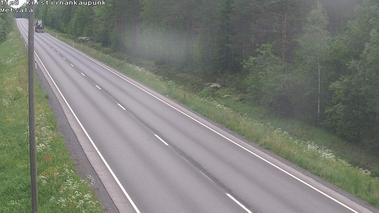 Weather Camera Image Road 8 Kristiinankaupunki Metsälä, Kristiinankaupunki, Pohjanmaa