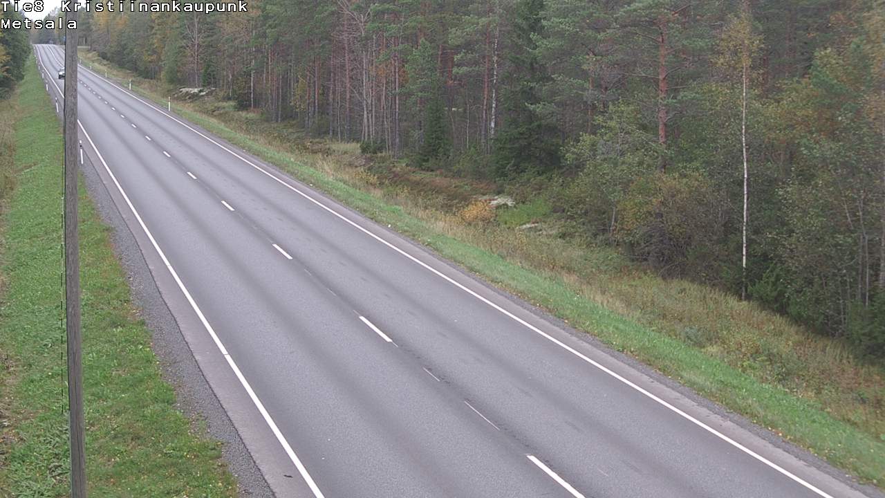 Kelikamerat Kuva Tie 8 Kristiinankaupunki, Metsälä, Kristiinankaupunki, Pohjanmaa