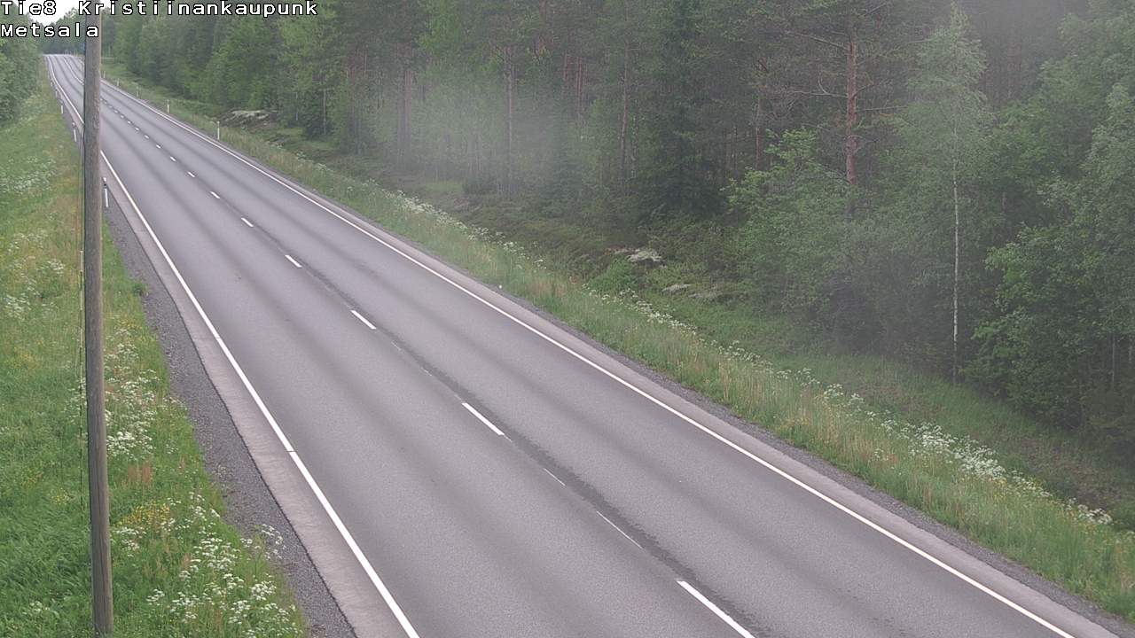 Kelikamerat Kuva Tie 8 Kristiinankaupunki, Metsälä, Kristiinankaupunki, Pohjanmaa