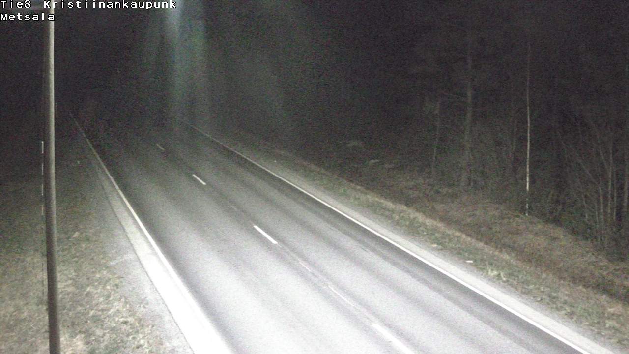 Weather Camera Image Road 8 Kristiinankaupunki Metsälä, Kristiinankaupunki, Pohjanmaa